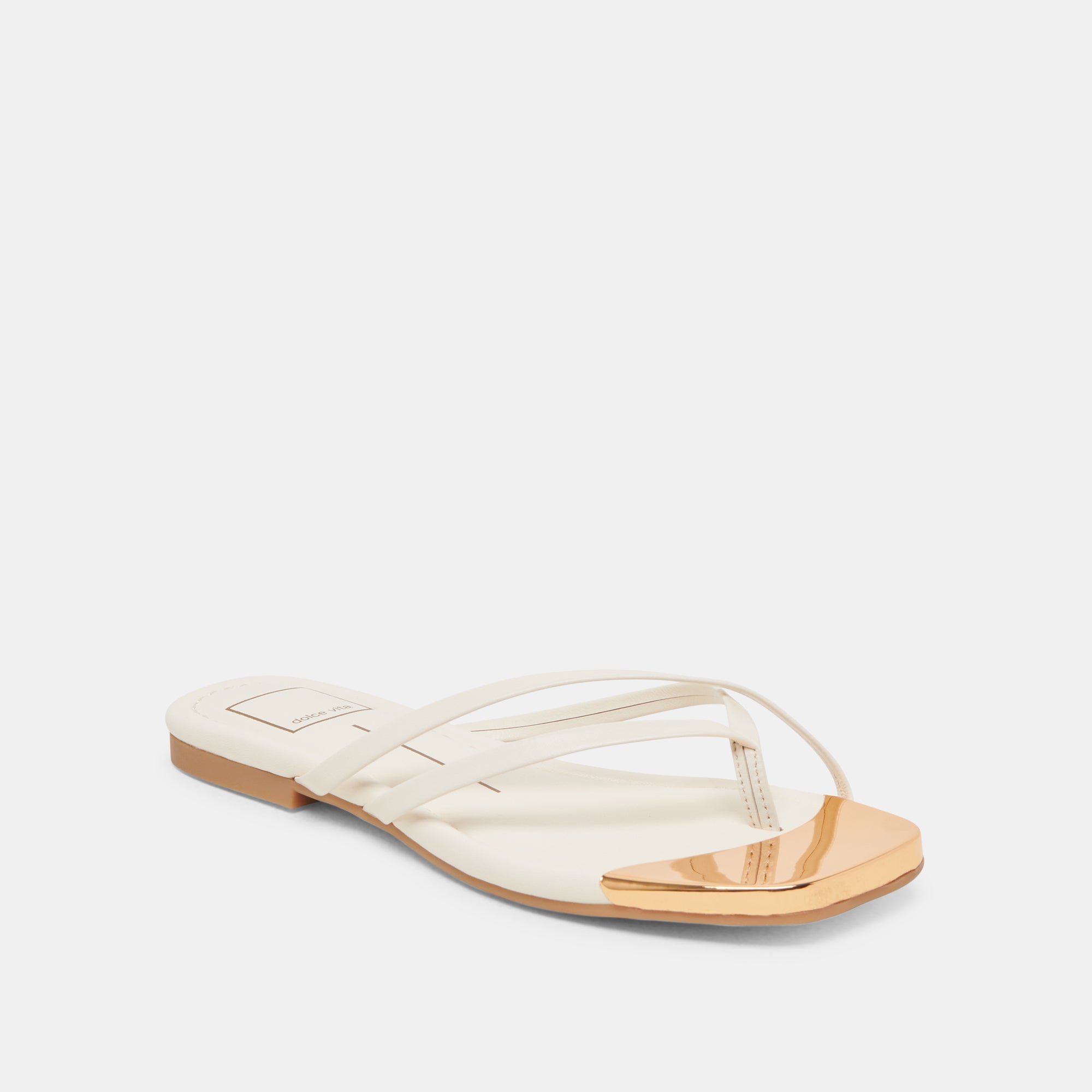 Laguna Leather Sandals for Women - Off White Comfortable Beach & Casual Walking Shoes for Summer Outfits
