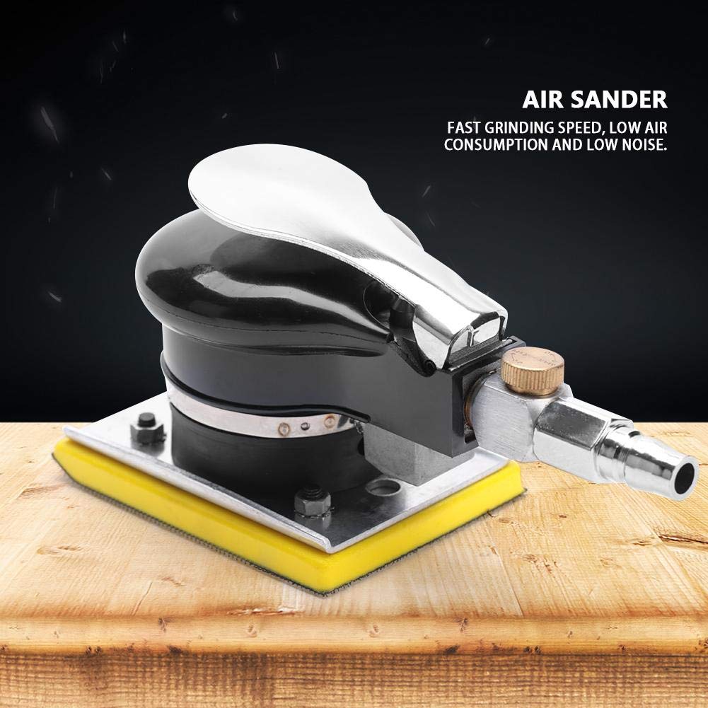 **Air Sander & Pneumatic Grinder Polisher - 10000 RPM Handheld Polishing Tool (71x100mm) for Metal, Wood & Auto Detailing**    *(Use Cases: Perfect for automotive refinishing, metal grinding, wood sanding, and DIY home projects.)*