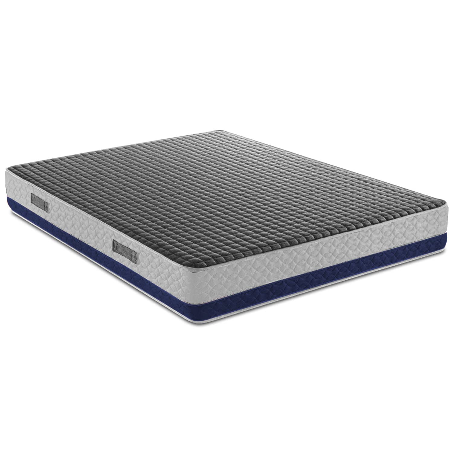 Baldiflex Memory Foam Mattress - 5cm Thick Queen Size Viscoelastic Mattress with Full Air Band, 9-Zone Support, Removable & Washable Cover (140x190x26cm) for Bedroom, Guest Room, or RV