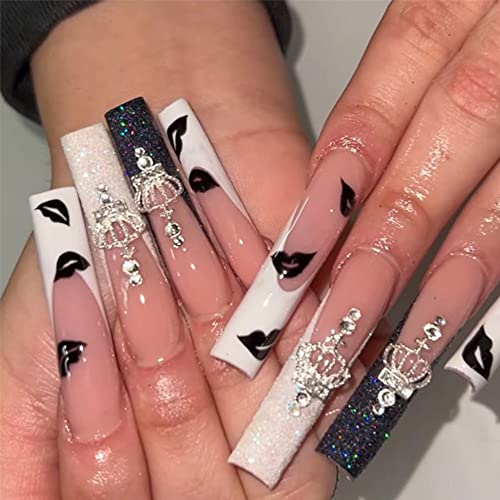 Mouth Crown False Nails