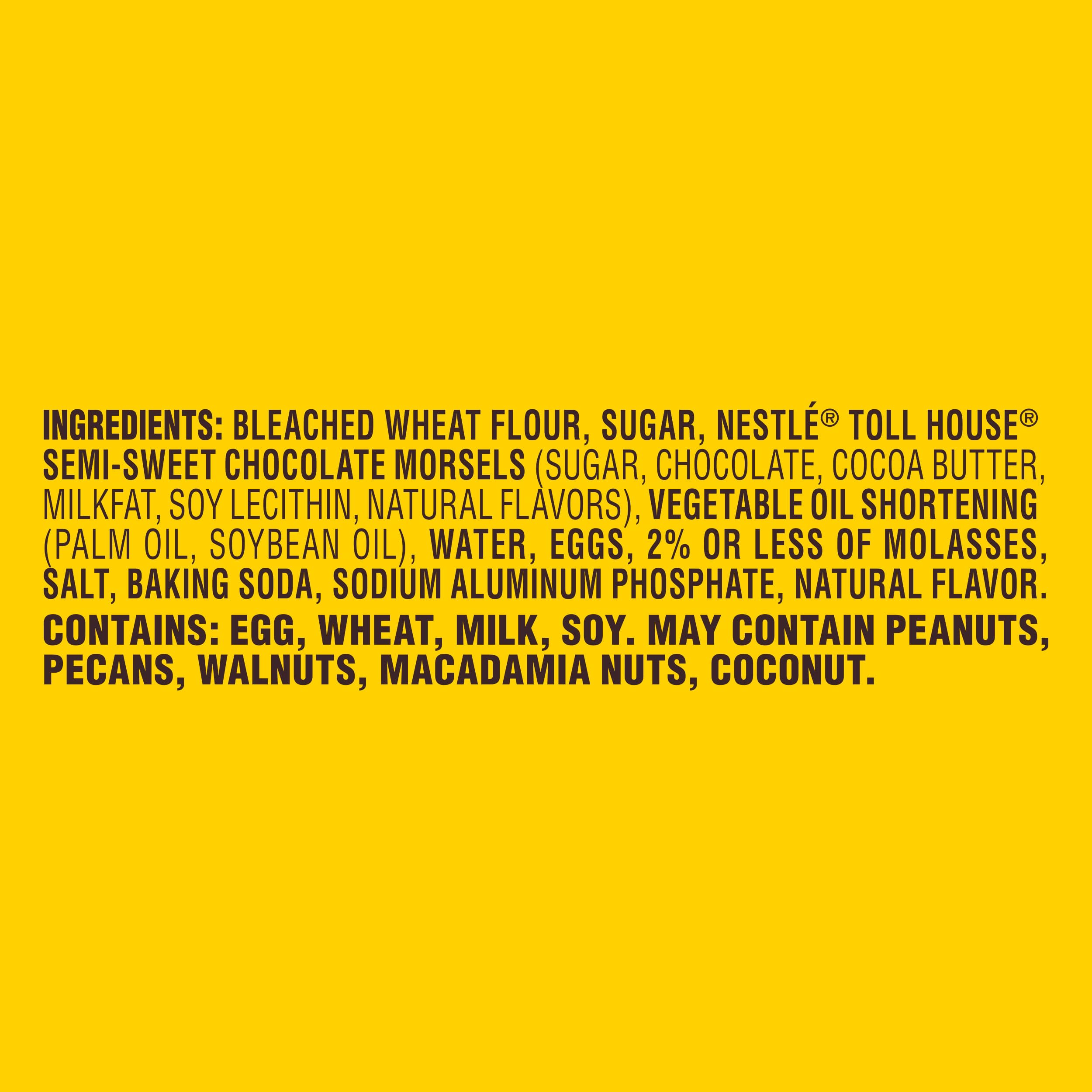 Nestle Toll House Chocolate Chip Cookie Dough - Ready to Bake, 16 oz - Perfect for Family Baking, Parties & Holiday Treats