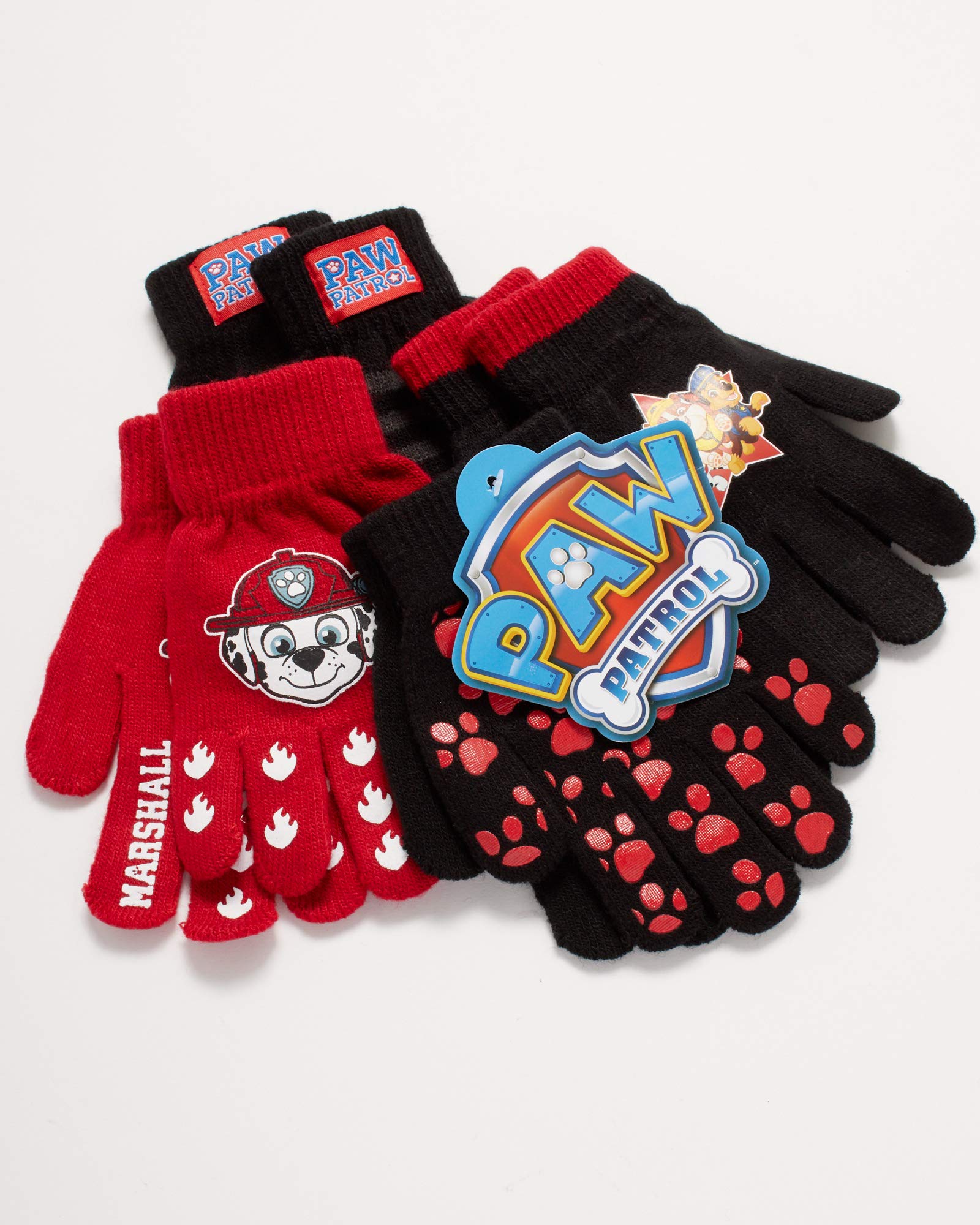 Paw Patrol & Blaze Boys Mittens Set - 4 Pack for Toddlers - Winter Play & Outdoor Fun