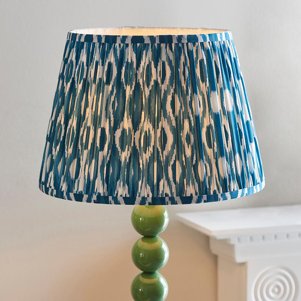 Auralis Ikat Floor Lamp with E27 Socket - Modern Handwoven Design for Living Room, Bedroom & Office Lighting