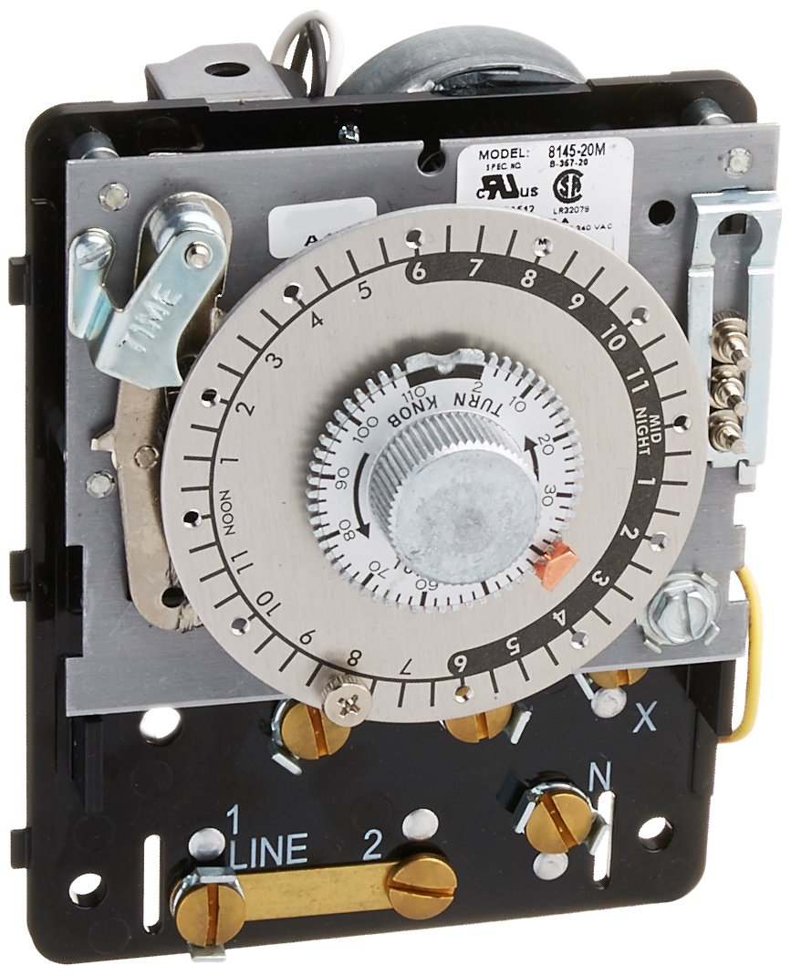 Robertshaw 8145-20M Paragon Defrost Control Timer Mechanism - Universal Replacement Part for Refrigerators & Freezers - Perfect for Home Appliances Repair and Maintenance