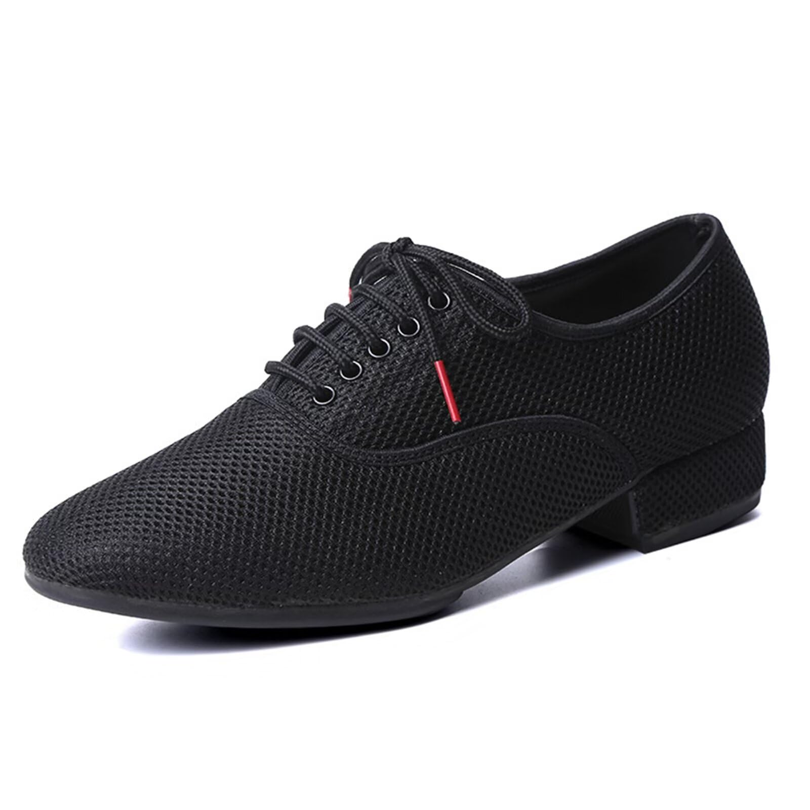 HusSeN Men's Professional Ballroom Dance Shoes - Lace-up Salsa, Tango, Modern Dance Shoes for Performance, Practice & Teaching - Perfect for Competitions, Social Dancing & Studio Classes