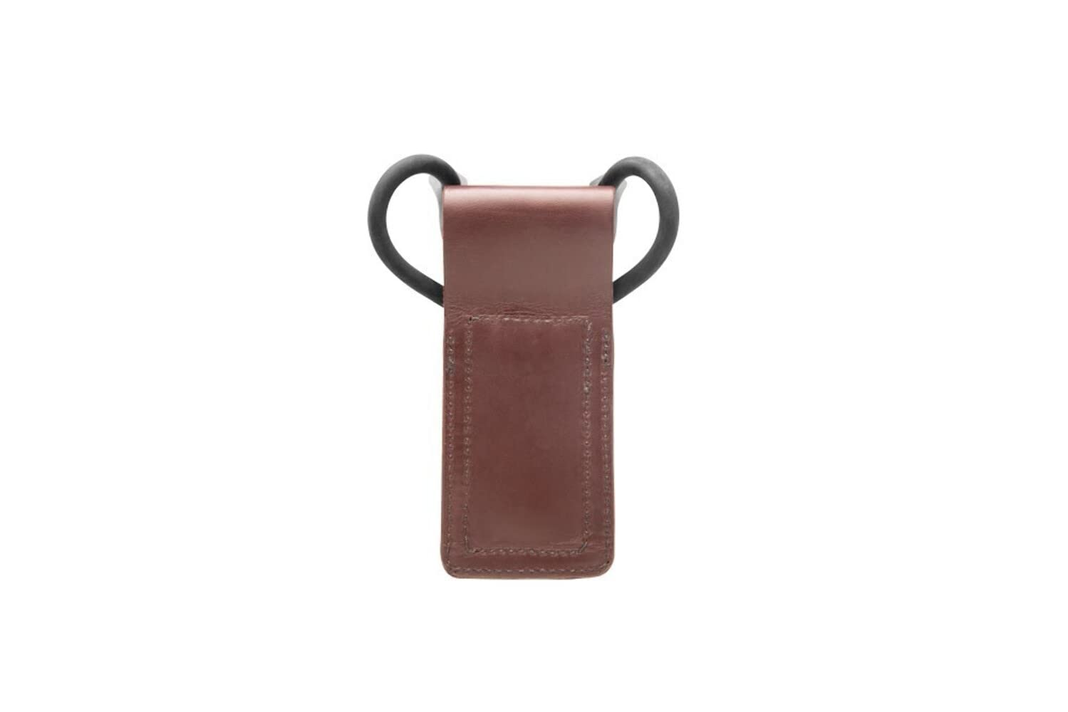TOPS Knives Sling Shot Full Tang Fixed Blade Knife - Tumble Finish, Black Canvas Micarta Handle with Brown Leather Sheath & Belt Loop - Hunting, Camping, Survival Outdoor Tools