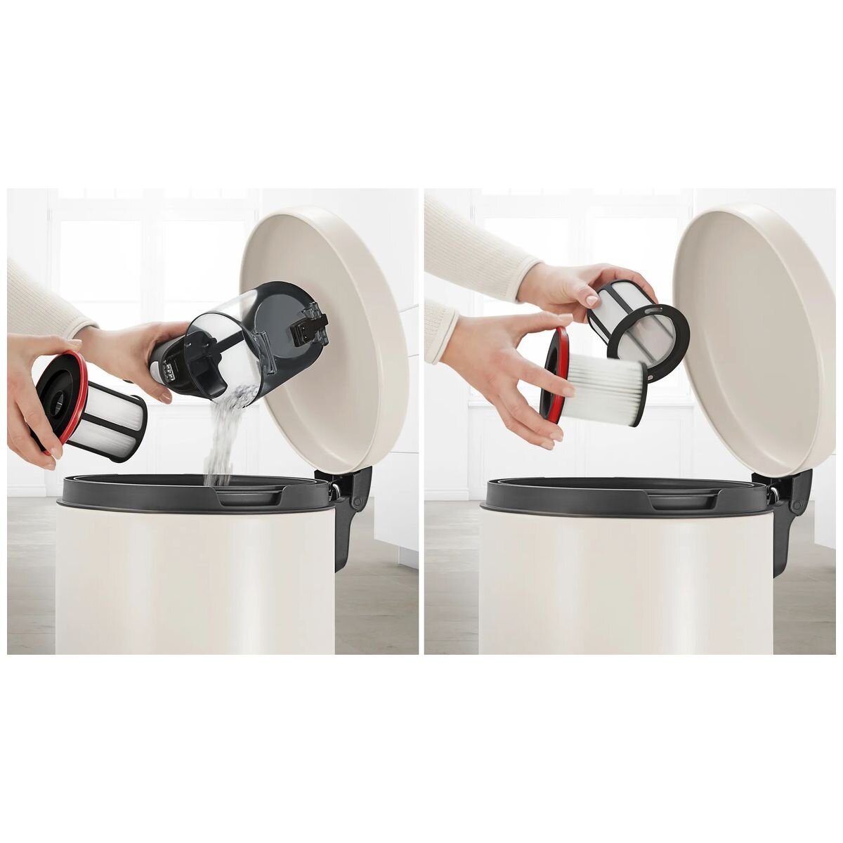 Bosch Series 6 Cordless Hand Stick Vacuum Cleaner - Lightweight, Powerful Suction, 60min Runtime, Moonlight Blue (BCS611AU) - Perfect for Hard Floors, Carpets & Pet Hair Cleaning