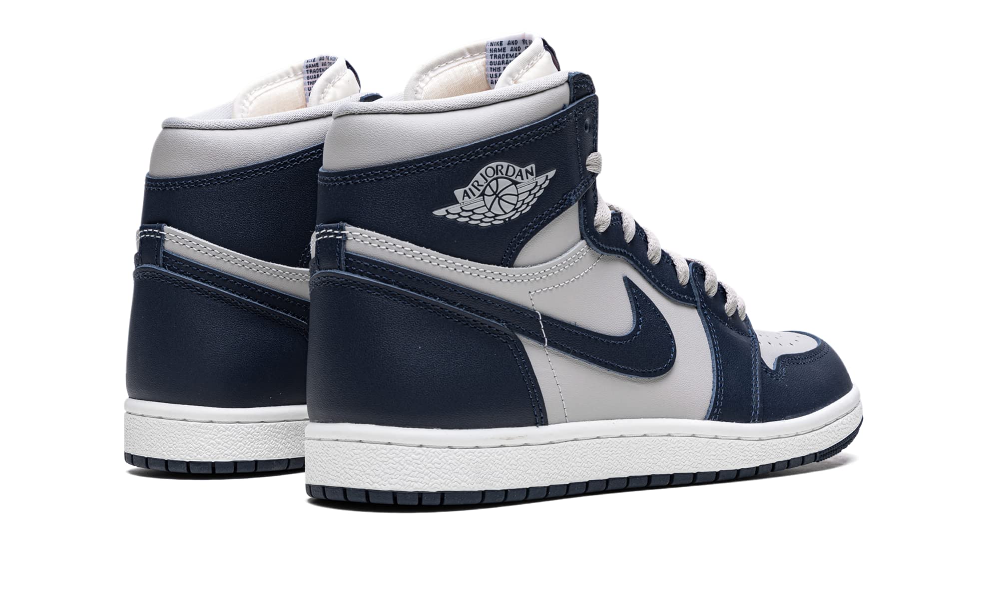 Jordan Men's Air 1 High 85 Basketball Shoes BQ4422-400 Georgetown Blue - Size 8.5 - Retro Sneakers for Casual Wear & Street Style