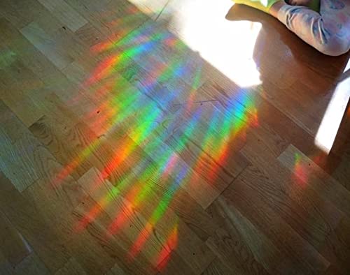 Butterfly Rainbow Window Suncatchers - Vibrant Decals & Clings for Home, Office, and Kids' Room Decor