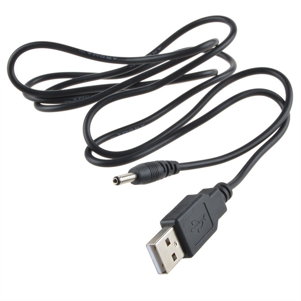 PK Power USB DC Charger Cable for HKC P774A BK P774A-BBL P774-APK Tablet PC - Fast Charging Cord for Home, Office & Travel Use