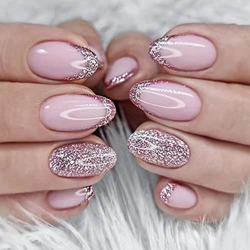 Oval Pink Shiny