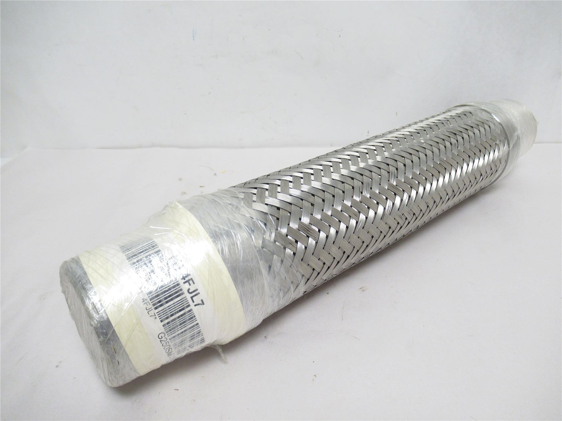 2 1/2 Inch Flexible Metal Hose - 18 Inch Length Corrugated Stainless Steel Pipe for Gas, Water & HVAC Applications