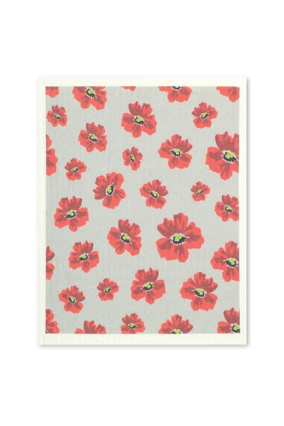 Poppy Sponge Cloth