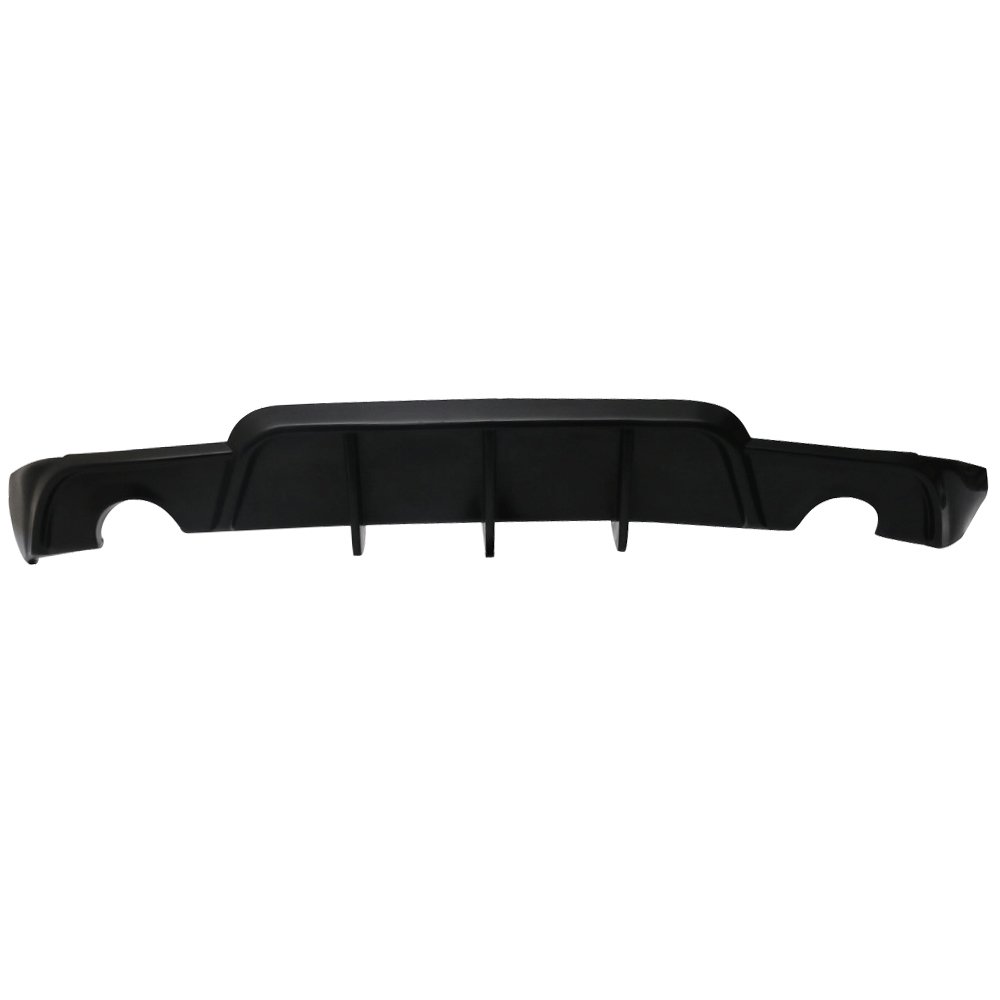 IKON MOTORSPORTS Rear Bumper Lip Diffuser for 2014-2016 Lexus IS250 IS350 - Walker Style PU Aftermarket Replacement Splitter | Enhances Aerodynamics & Sporty Look for Street Racing & Car Shows