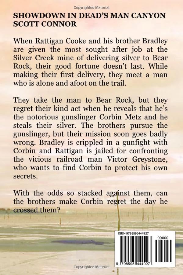 Showdown in Dead Man's Canyon - Large Print Western Novel for Easy Reading | Perfect for Book Clubs, Gifts & Low Vision Readers