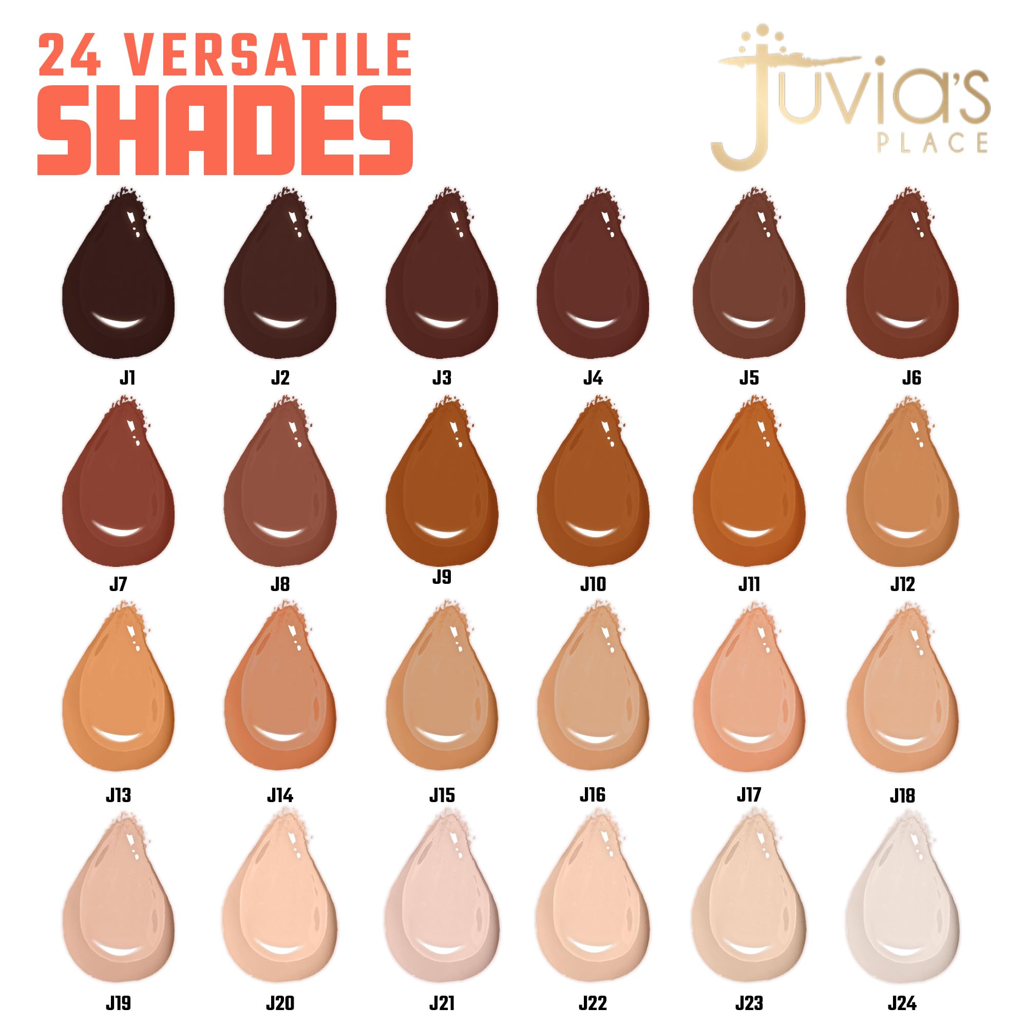 Juvia's Place I Am Magic Liquid Concealer J23 - Fair with Neutral Undertone, 0.34 fl oz | Full Coverage, Hydrating & Waterproof Concealer for Dark Circles, Blemishes & Imperfections | Long-Lasting Makeup for Everyday Wear & Special Occasions