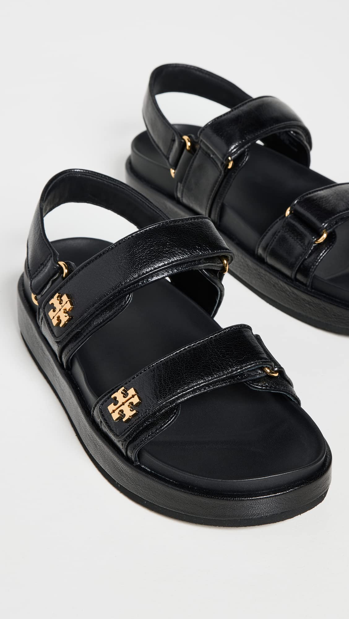Tory Burch Women's Kira Two Band Sport Sandals - Comfortable Athletic Sandals for Running, Walking & Travel - Casual Summer Outdoor Shoes for Women