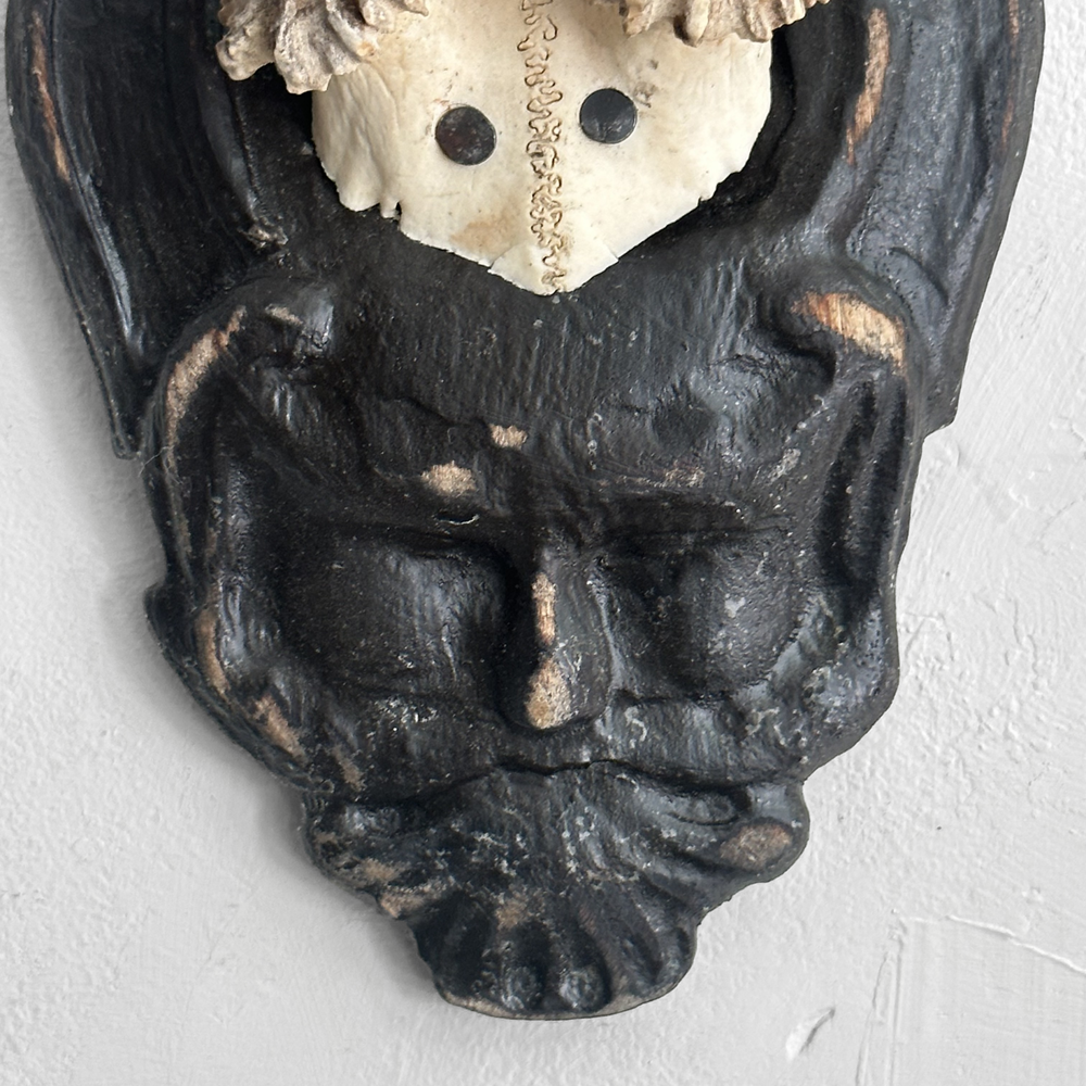 Black Forest Antlers on Carved Wood Plaque - Handcrafted Deer Antler Decor for Hunting Lodge, Cabin & Rustic Home Decor - Perfect for Wall Display in Living Room, Study or Man Cave