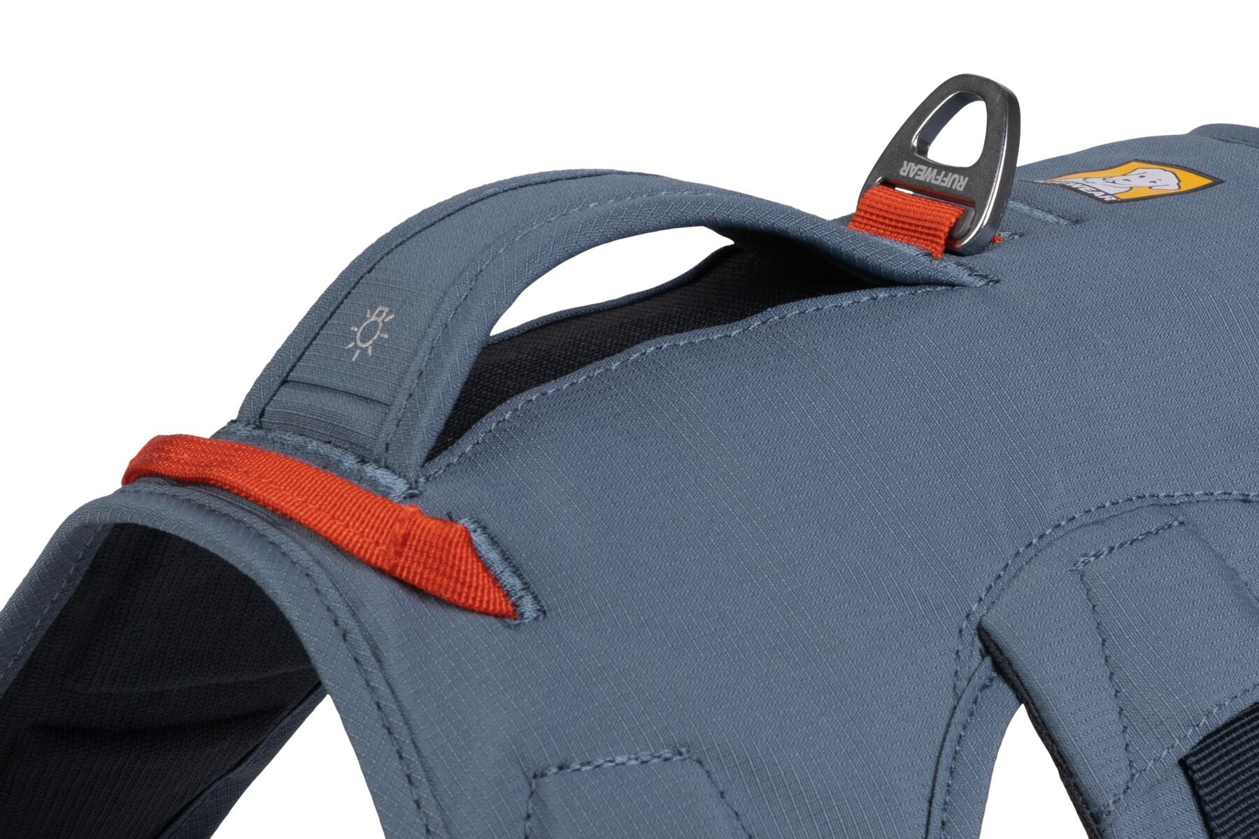 Ruffwear Web Master Harness® - Multi-Use Dog Harness with Handle in Blue Slate - Perfect for Hiking, Running & Outdoor Adventures