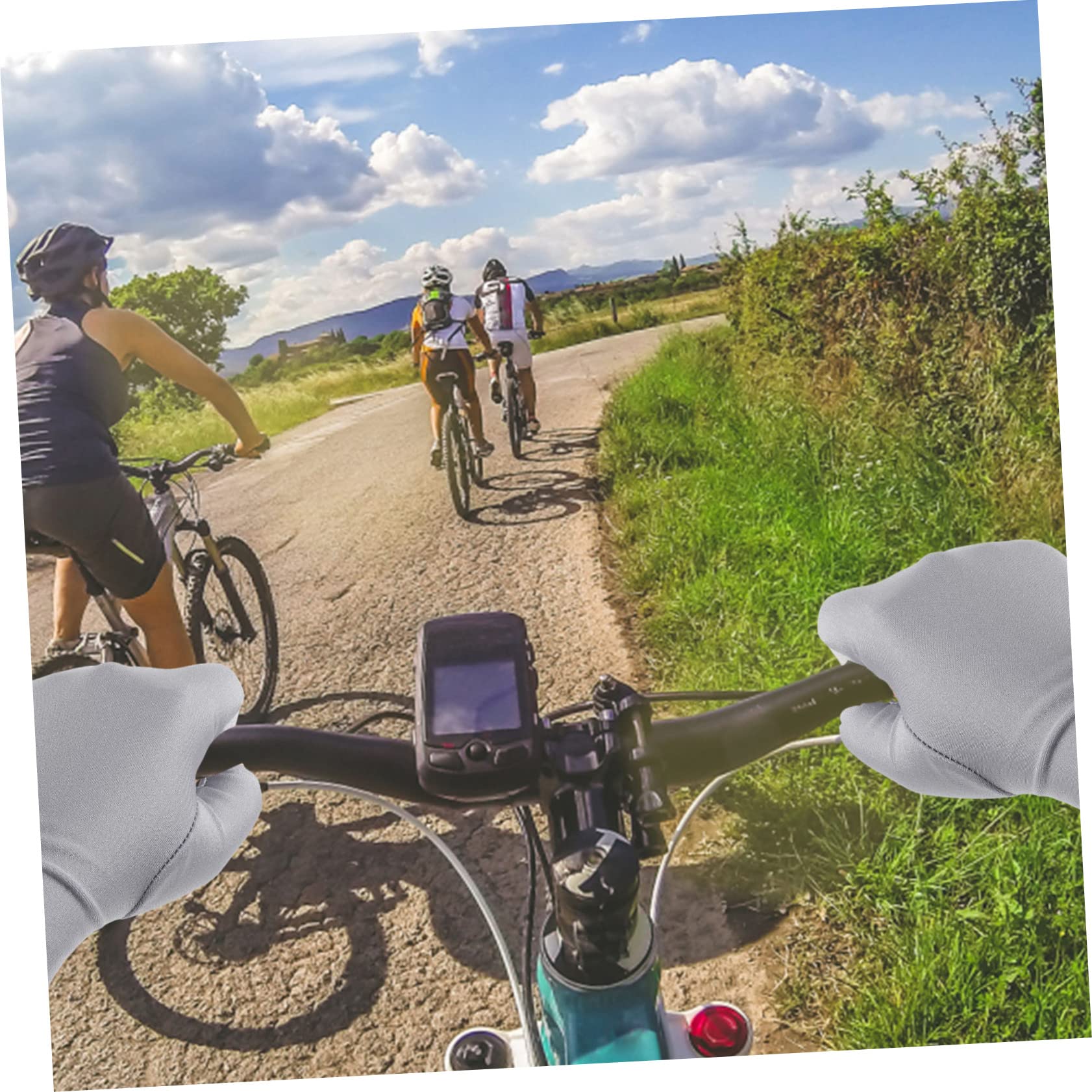 UV Protection Fingerless Gloves for Women - 2 Pairs Sun Blocking Outdoor Gloves for Cycling, Driving, Gardening & Daily Sun Protection