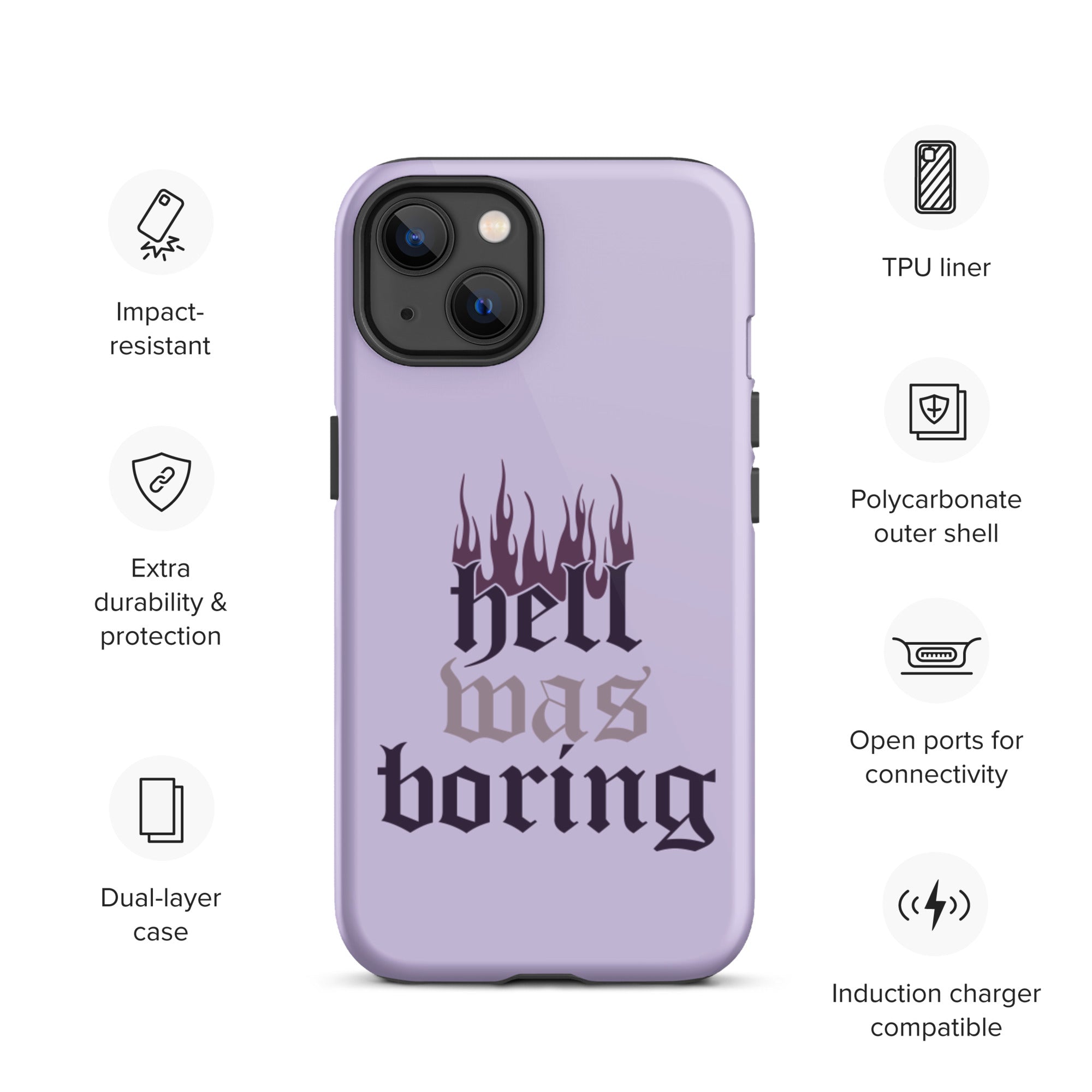 Premium Tough iPhone Case - Shockproof & Durable Protection for Everyday Use | Perfect for Outdoor Adventures & Active Lifestyles