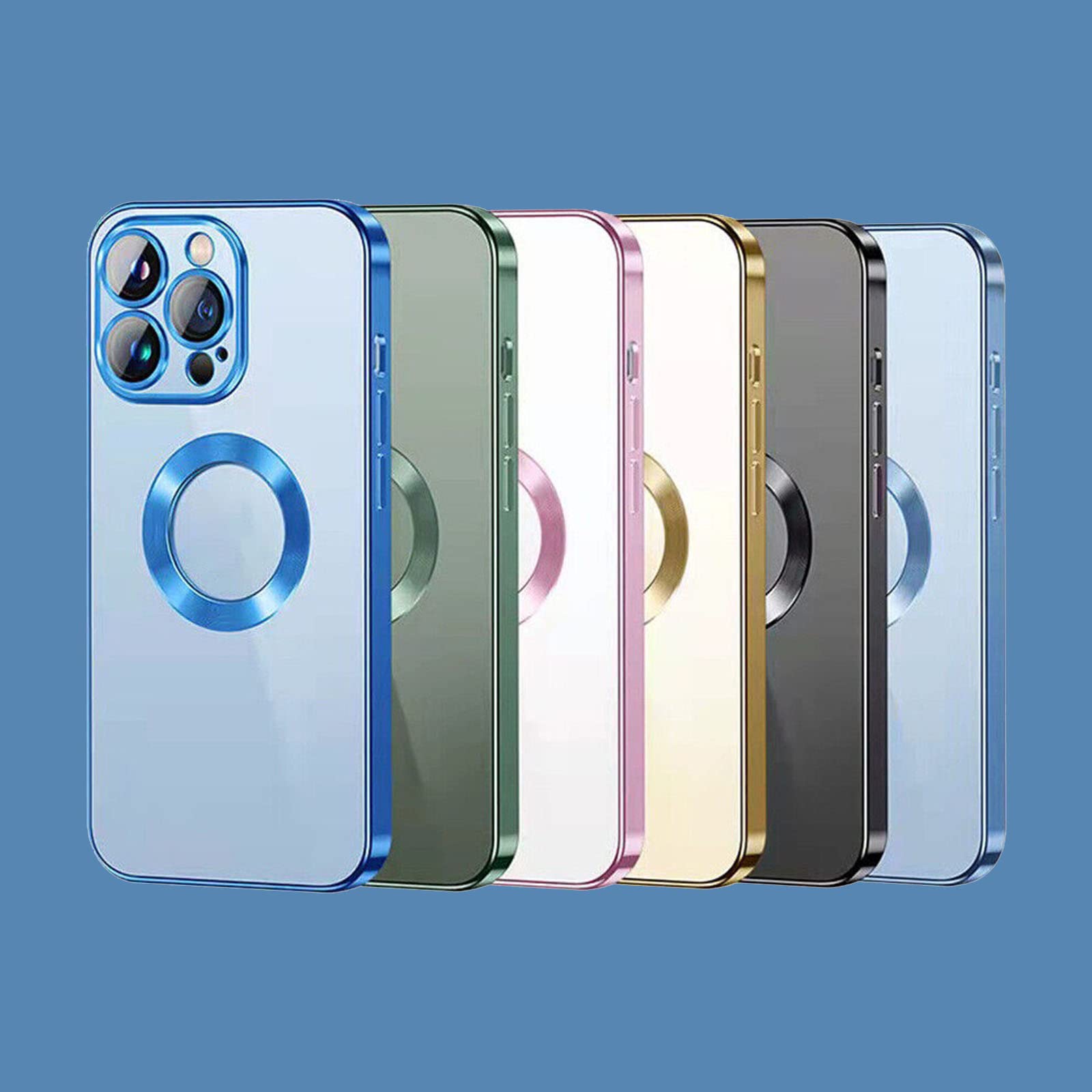 Casebx New Version 2.0 iPhone 12 Case with Camera Lens Protector - Gold Color | Scratch-Resistant & Anti-Fingerprint | Perfect for Outdoor Photography & Daily Protection