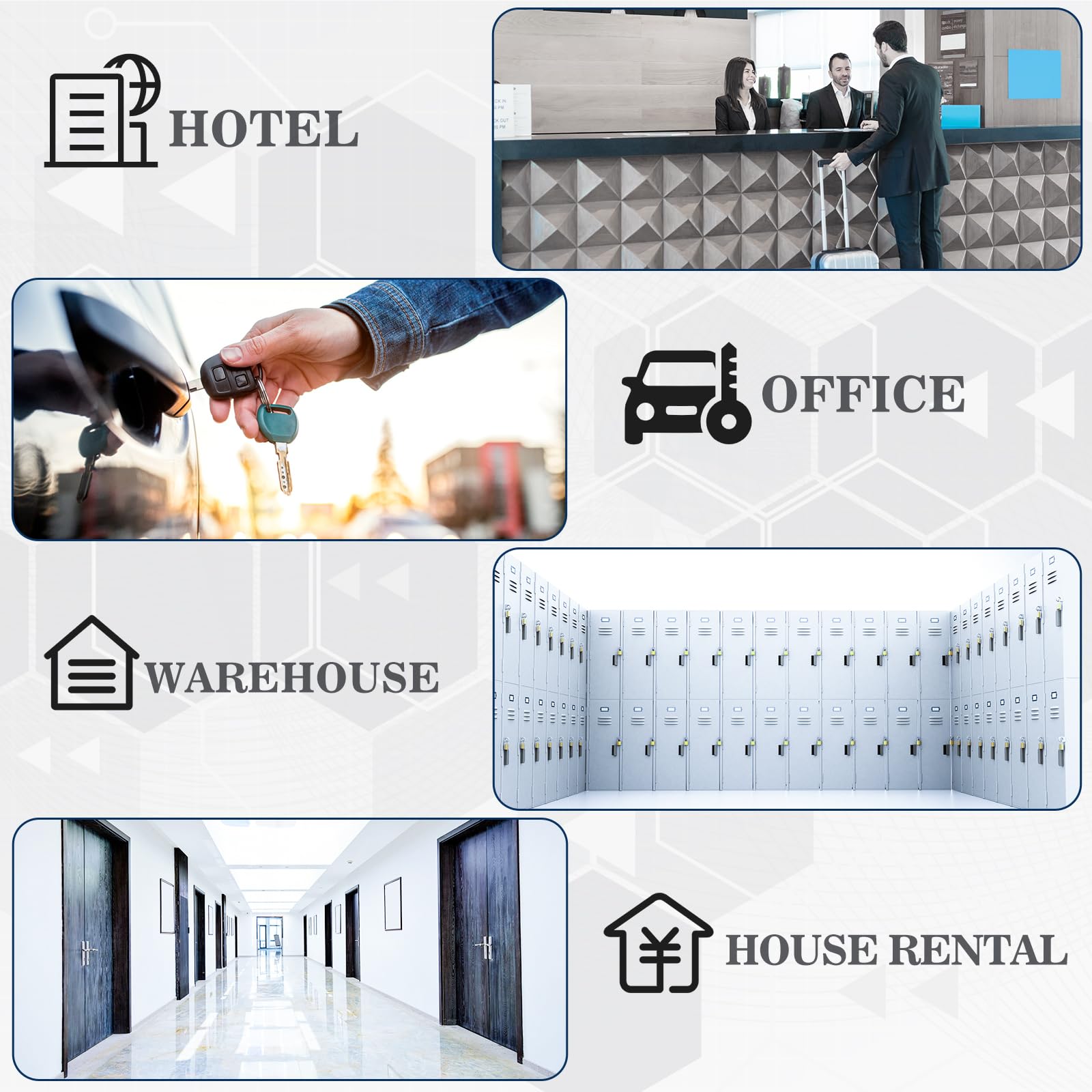 Heavy-Duty Wall Mount Key Drop Box - 6x10x14 Inch Secure Key Return Box with Anti-Theft & Waterproof Design for Automotive, Hotels & Car Rentals | Perfect for Outdoor Key Exchange & Property Management Security