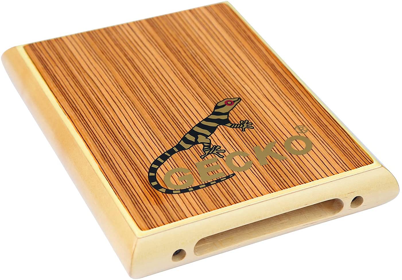 Premium GECKO Travel Cajon Box Drum - Handcrafted Wooden Percussion Instrument with Adjustable Snare Strings & Carry Bag | Perfect for Live Performances, Music Classes & Traveling Musicians