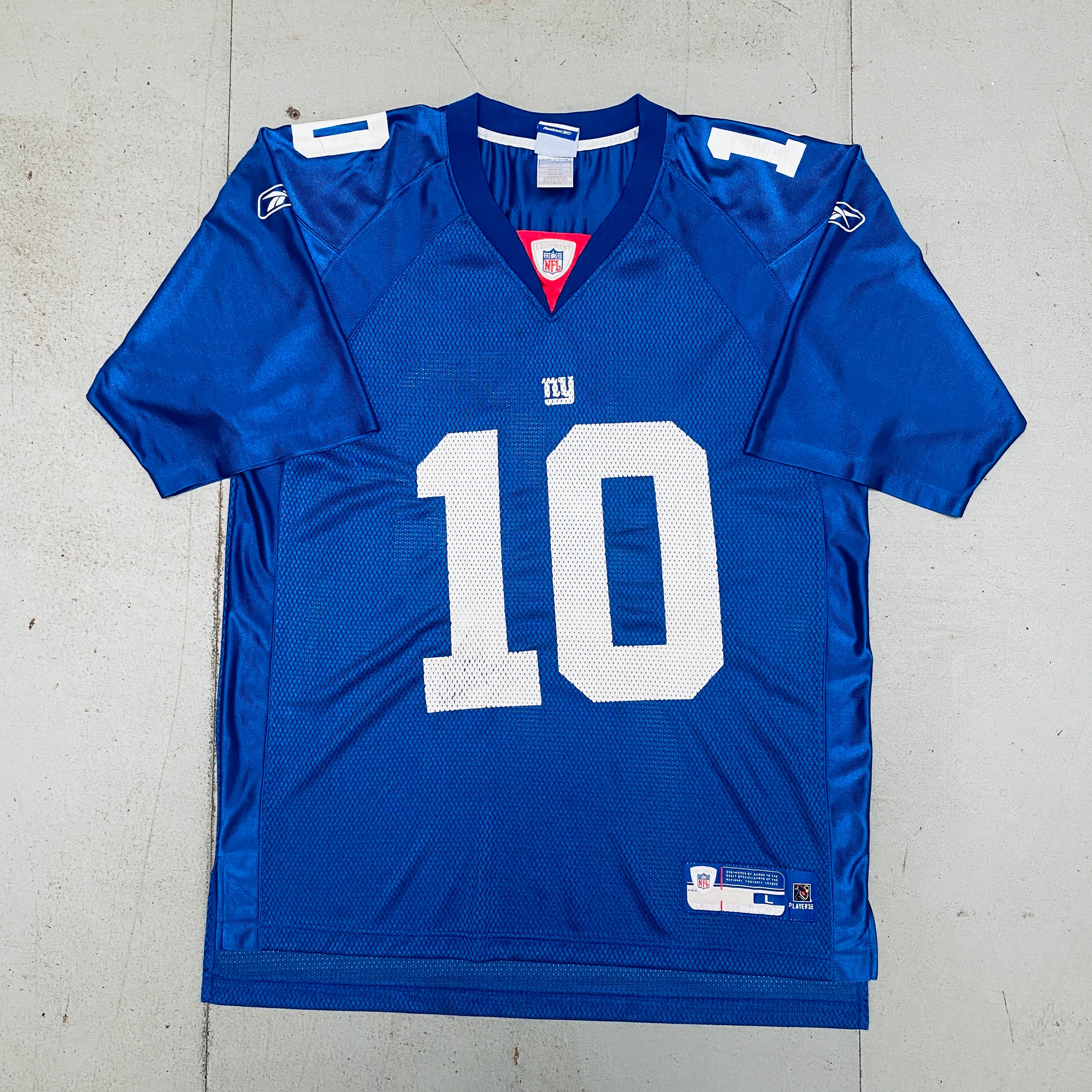 New York Giants Eli Manning 2005-2006 Replica Jersey (Large) - Authentic NFL Football Fan Gear for Game Day & Sports Collectibles