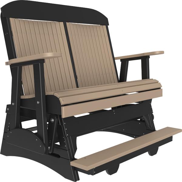 2 ft Classic Balcony Glider - Outdoor Porch Swing Chair for Relaxing, Patio, Garden & Backyard Use