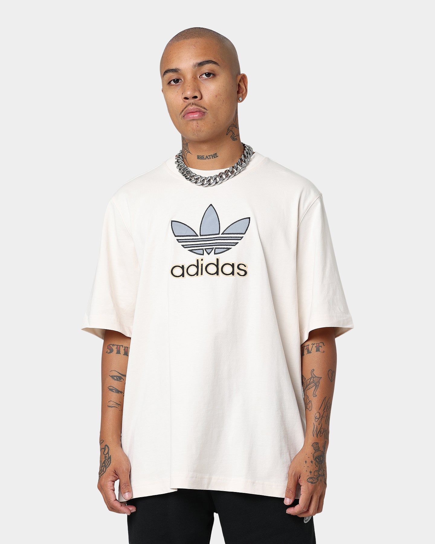 Adidas 4D Cushion Running T-Shirt for Men - Wonder White - Moisture Wicking Athletic Shirt for Workouts & Gym Training