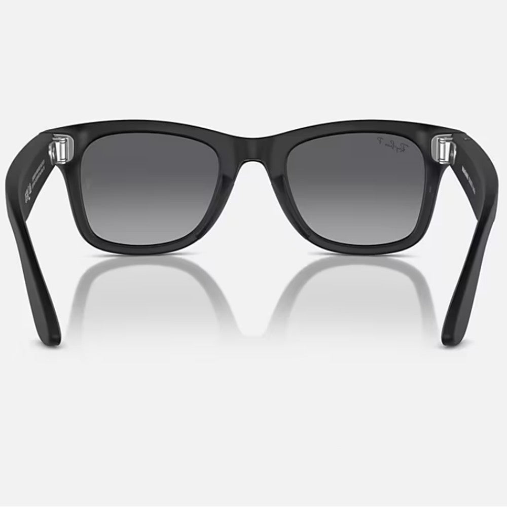 Ray Ban Meta Smart Glasses - Wayfarer Style Matte Black Frame with Polarized Graphite Lenses for Men & Women | Hands-Free Calls, Music & Photos | Perfect for Outdoor Activities, Travel & Tech Enthusiasts