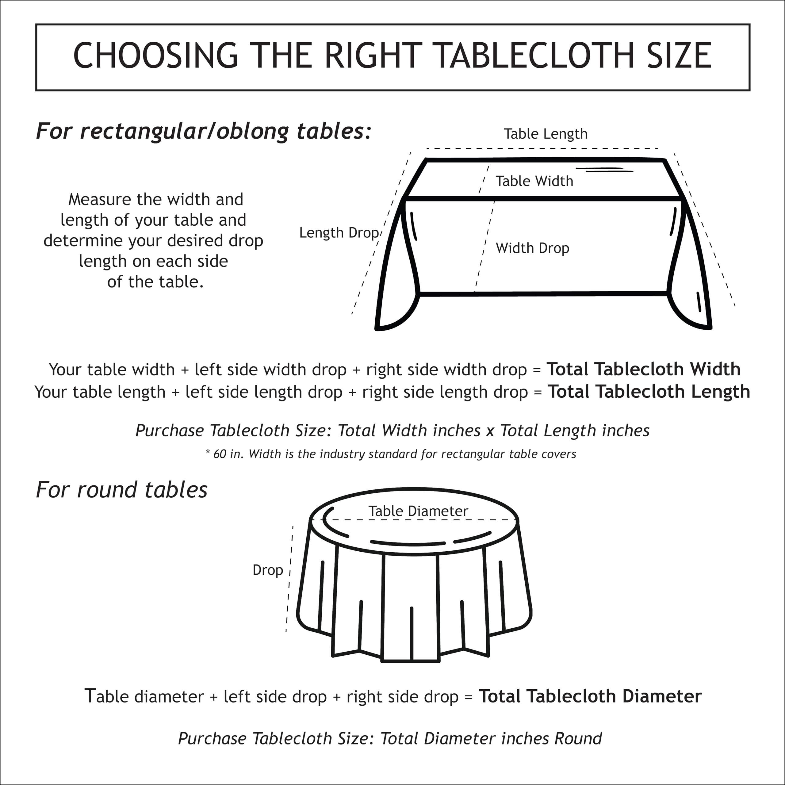 Benson Mills Cameron Textured Fabric Tablecloth 60