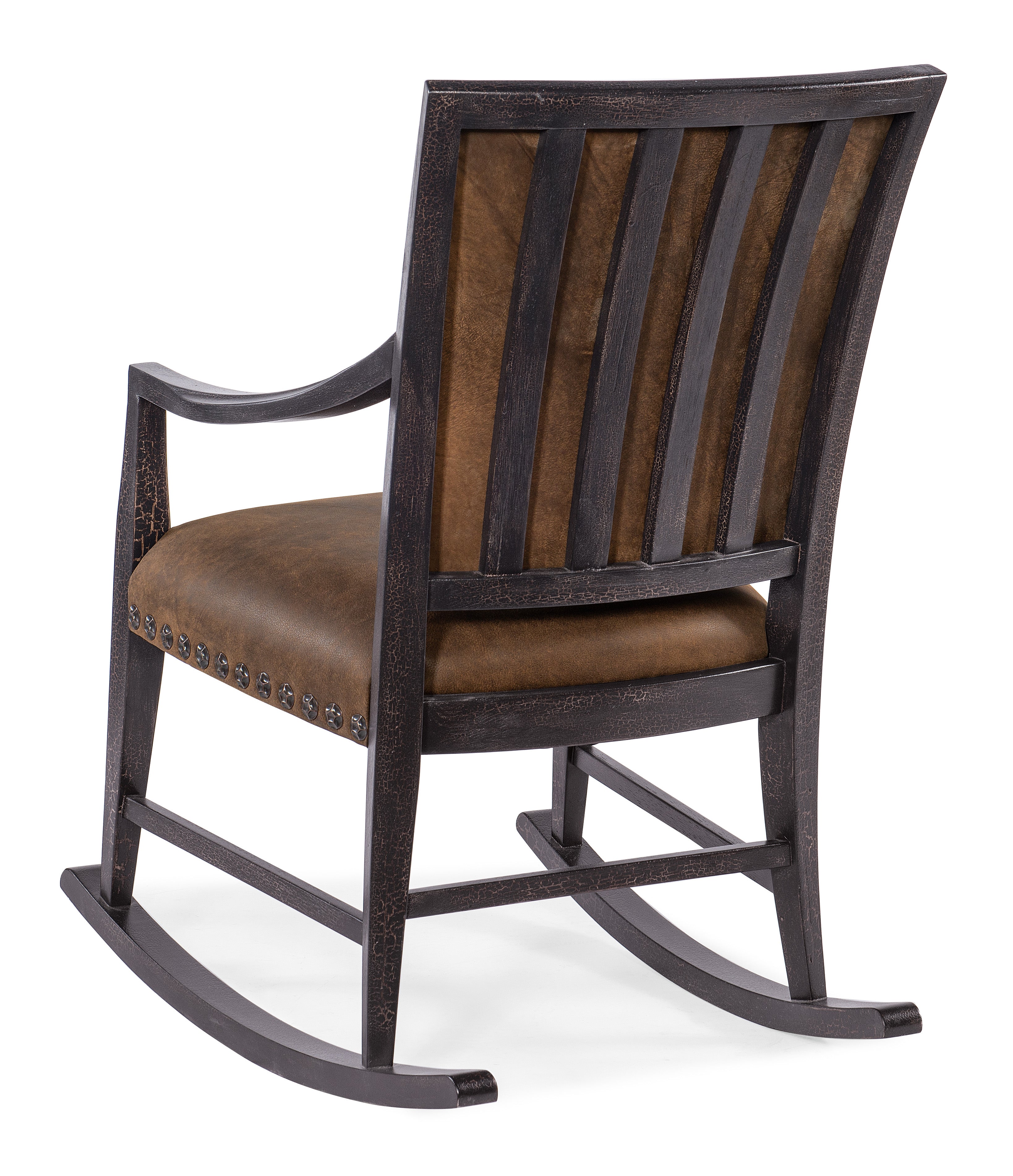 Premium Big Sky Rocking Chair - Comfortable Outdoor Patio Rocking Chair with Weather-Resistant Finish - Perfect for Porch, Garden, and Backyard Relaxation