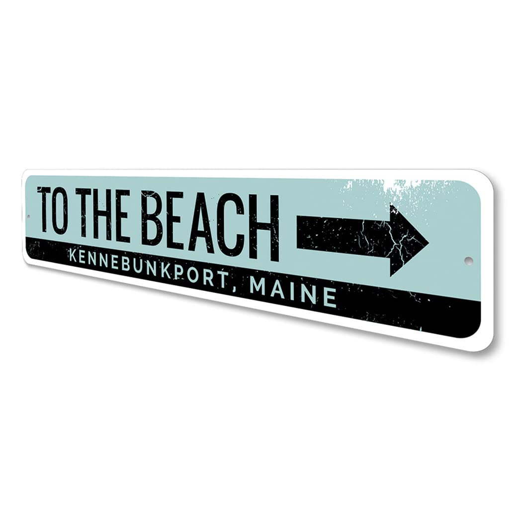 Custom Beach Arrow Sign - 3