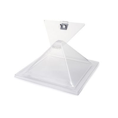 Rosseto SA123 Pyramid Cover with Flip Door - Durable & Stylish Pet Cage Accessory for Small Animals - Perfect for Hamsters, Guinea Pigs, and Rabbits - Ideal for Home, Office, or Travel Use