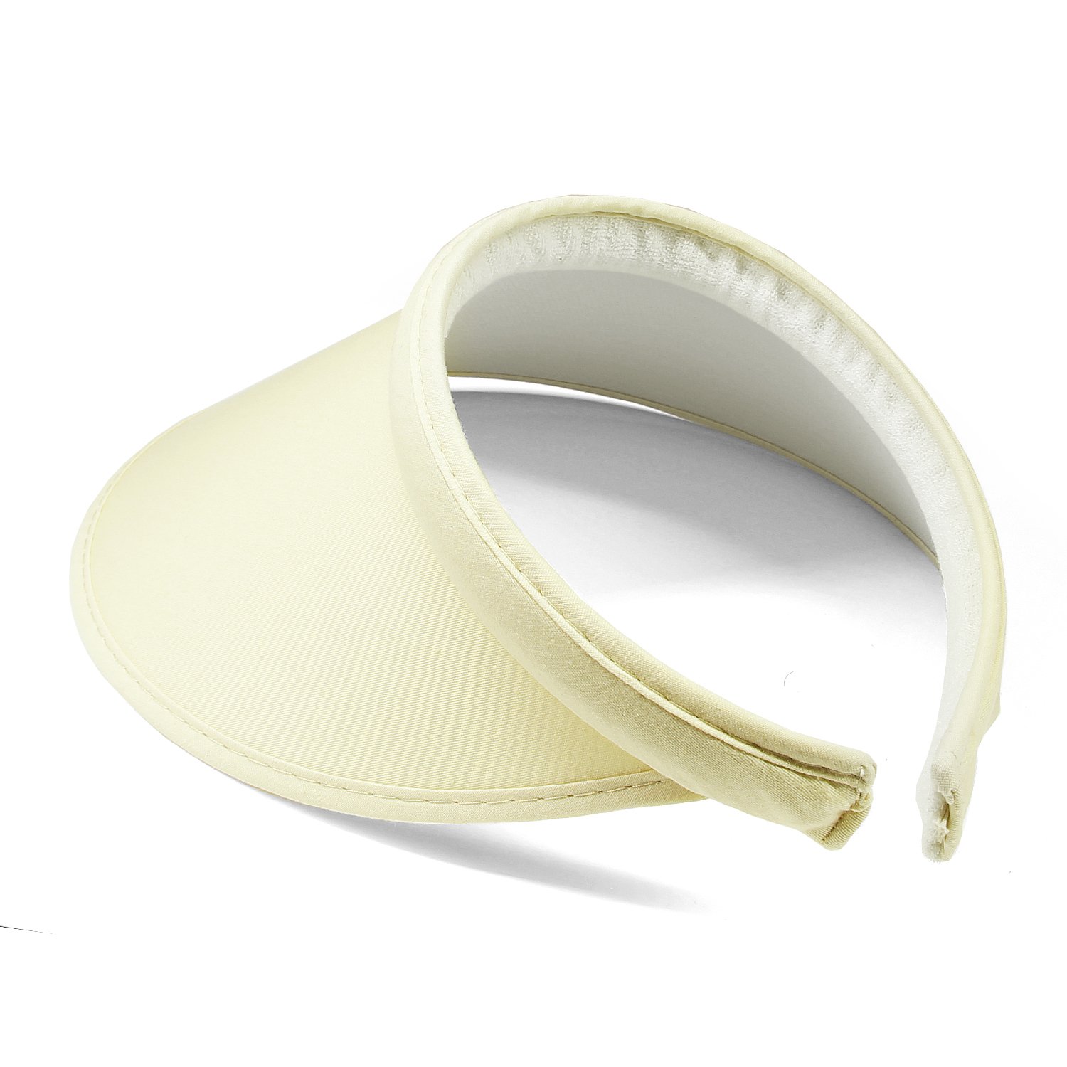 Women's Wide Brim UV Protection Summer Sun Visor Hat for Beach, Pool, Golf, and Outdoor Activities
