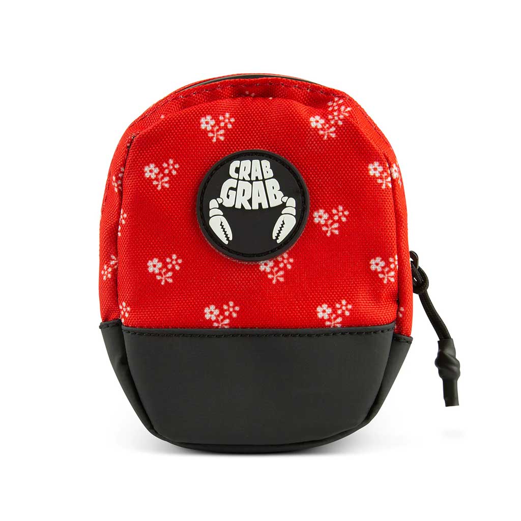 Crab Grab Mini Binding Bag - Little Flowers Design for Snowboard & Ski Gear Storage - Perfect for Travel & Outdoor Adventures