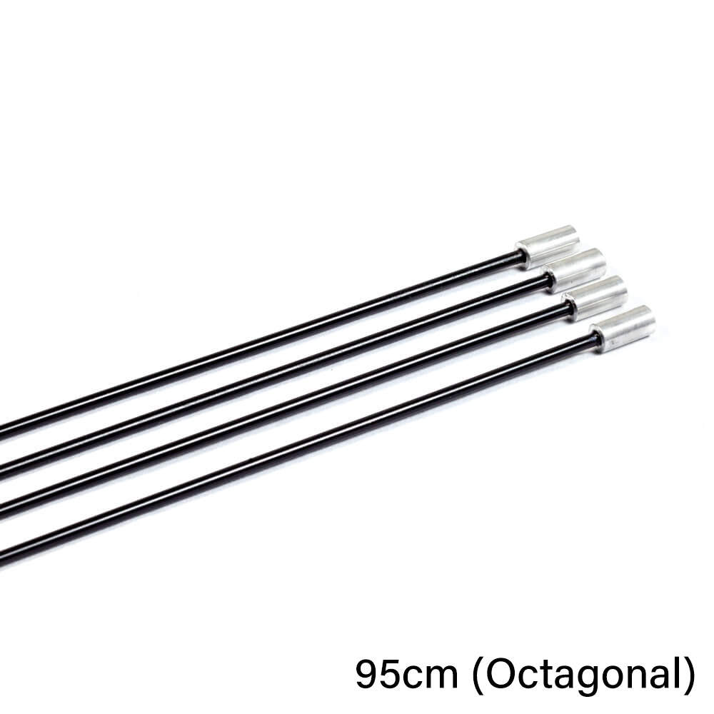 Softbox Replacement/Spare Rods - Compatible with Non-Recessed & Recessed Softboxes (5cm Grid Included) - Perfect for Photography Studio Lighting & Video Production