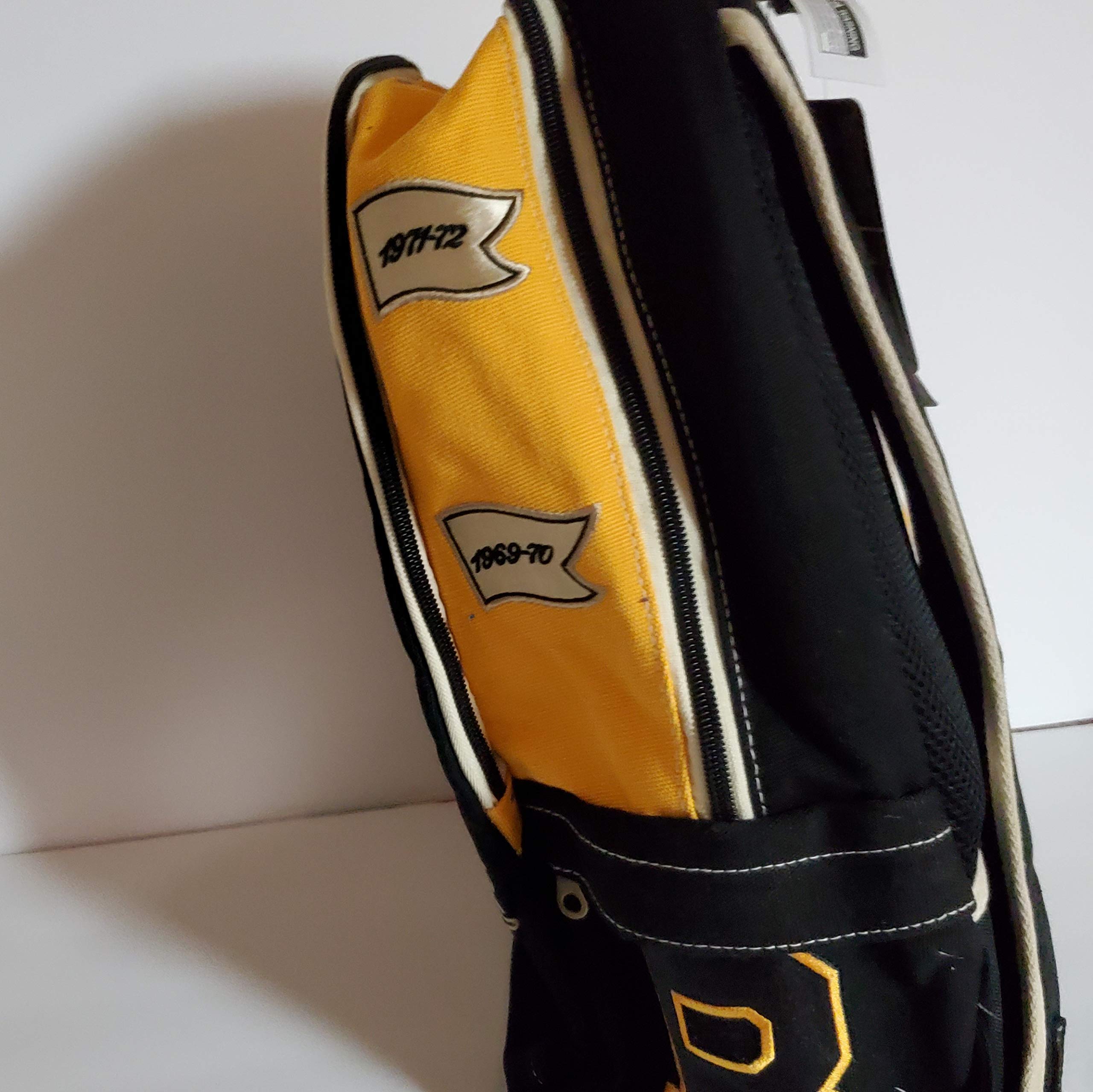 FOCO NHL Boston Bruins Official Licensed Backpack - Black Hockey Fan Gear for School, Travel & Game Day