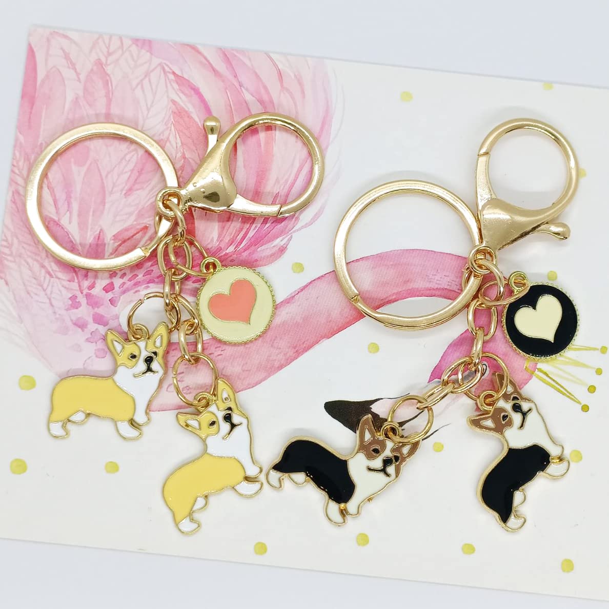 Anime Couple Keychains - Cute Matching Key Rings for Couples, Best Friends & Purse Charms - Perfect for Valentine's Day Gifts, Anniversary Presents & Everyday Carry Accessories