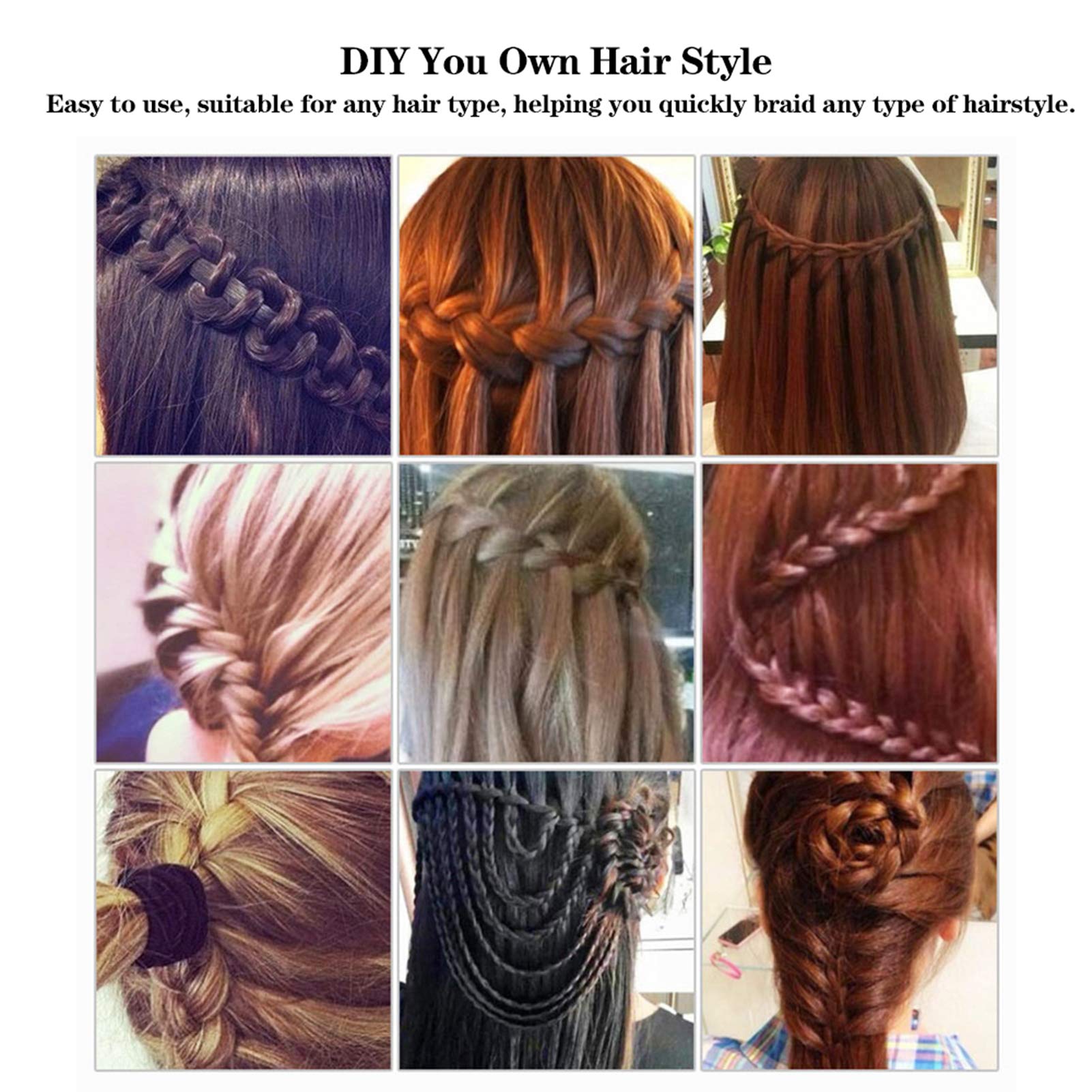 Automatic Hair Braider Machine - Quick Twist Electronic Hair Styling Tool for DIY Braids & Magic Hairstyles | Perfect for Home Use, Salon Styling & Party Hairstyles