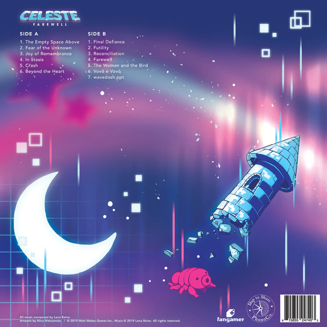Celeste Farewell Vinyl Soundtrack - Exclusive Limited Edition Variant | Perfect for Gaming Enthusiasts & Vinyl Collectors