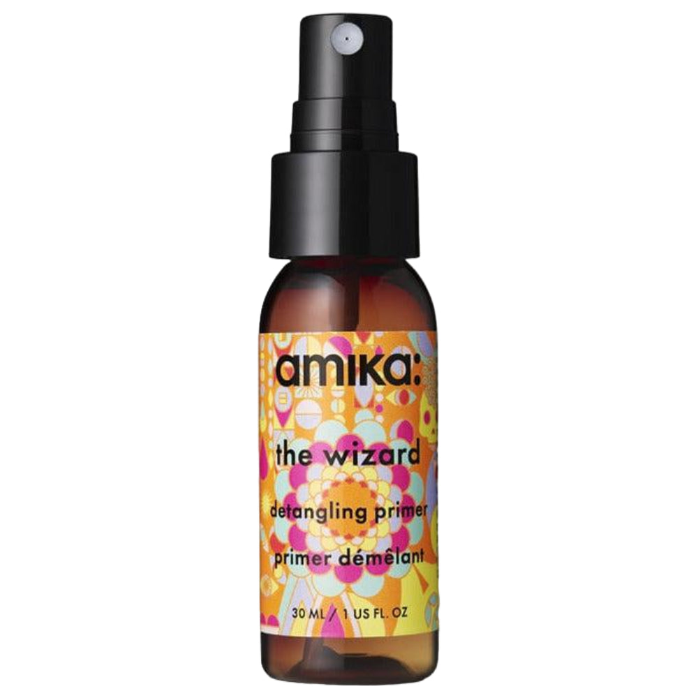 Amika Wizard Detangling Primer - Leave-In Conditioner Spray for Smooth, Frizz-Free Hair | Perfect for Daily Use, Travel & Salon Styling