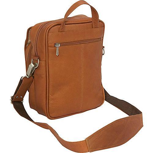 Premium Genuine Leather Traveler's Carry All Bag - Durable & Stylish Tote for Business Trips, Weekend Getaways & Daily Commute