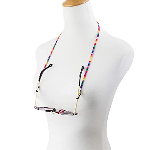 Adjustable Glasses Straps Pack of 5 - Eyewear Lanyard for Men & Women - Perfect for Reading & Sunglasses