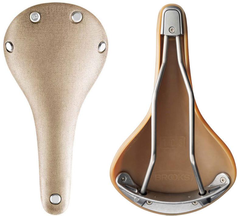 Brooks C17 Cambium Saddle - Premium Bike Seat for Comfort & Durability | Ideal for Long-Distance Cycling & Commuting