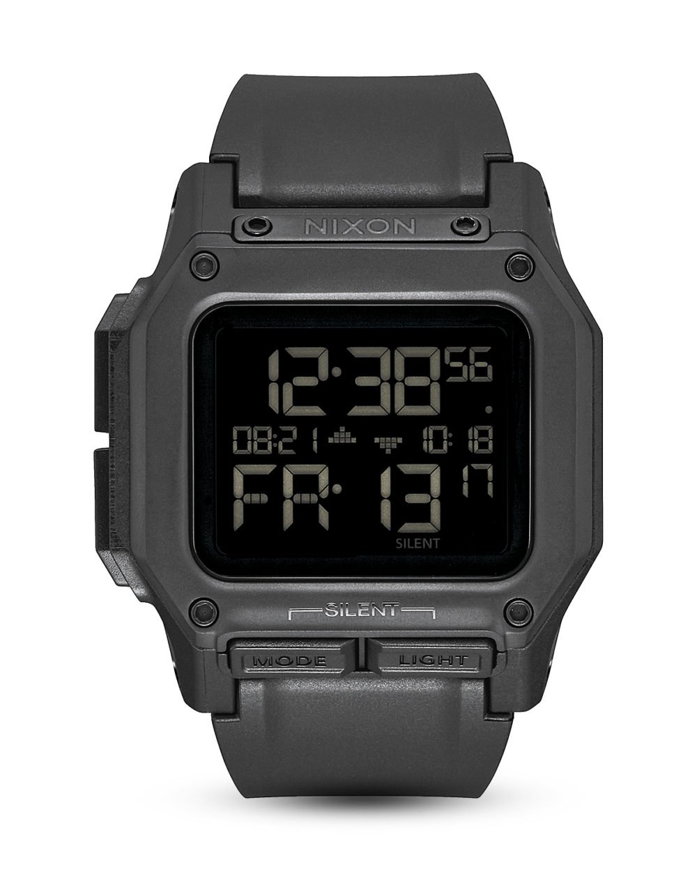Nixon Regulus A11801 Digital Watch for Men - Waterproof Tactical Military Watch with Alarm, Stopwatch & Backlight - Perfect for Outdoor, Hiking, Running & Adventure Activities