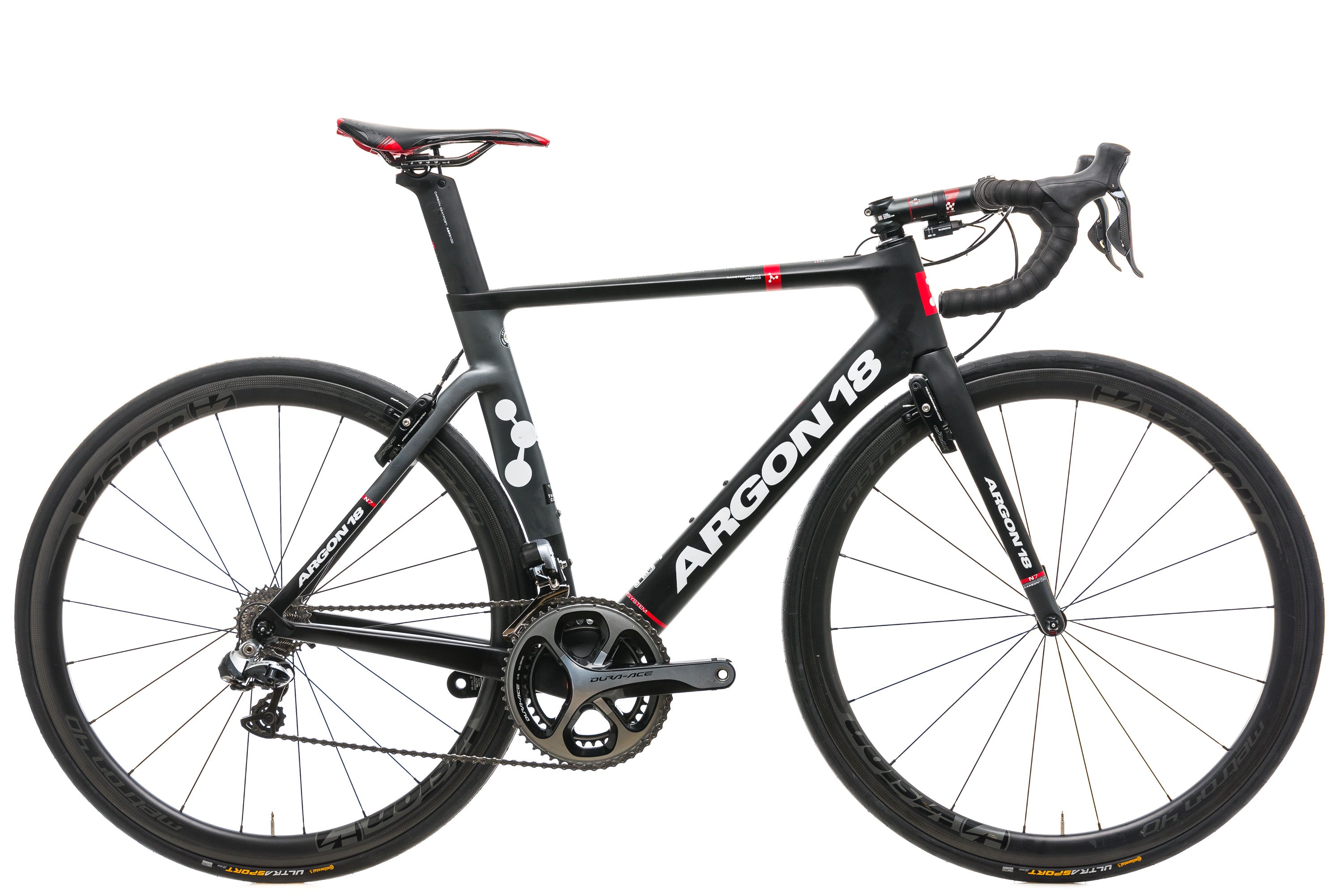 Argon 18 Nitrogen Pro Road Bike - Lightweight Carbon Frame, Shimano 105 Groupset, Medium Size (56cm) | Perfect for Racing, Endurance Rides & Long-Distance Cycling