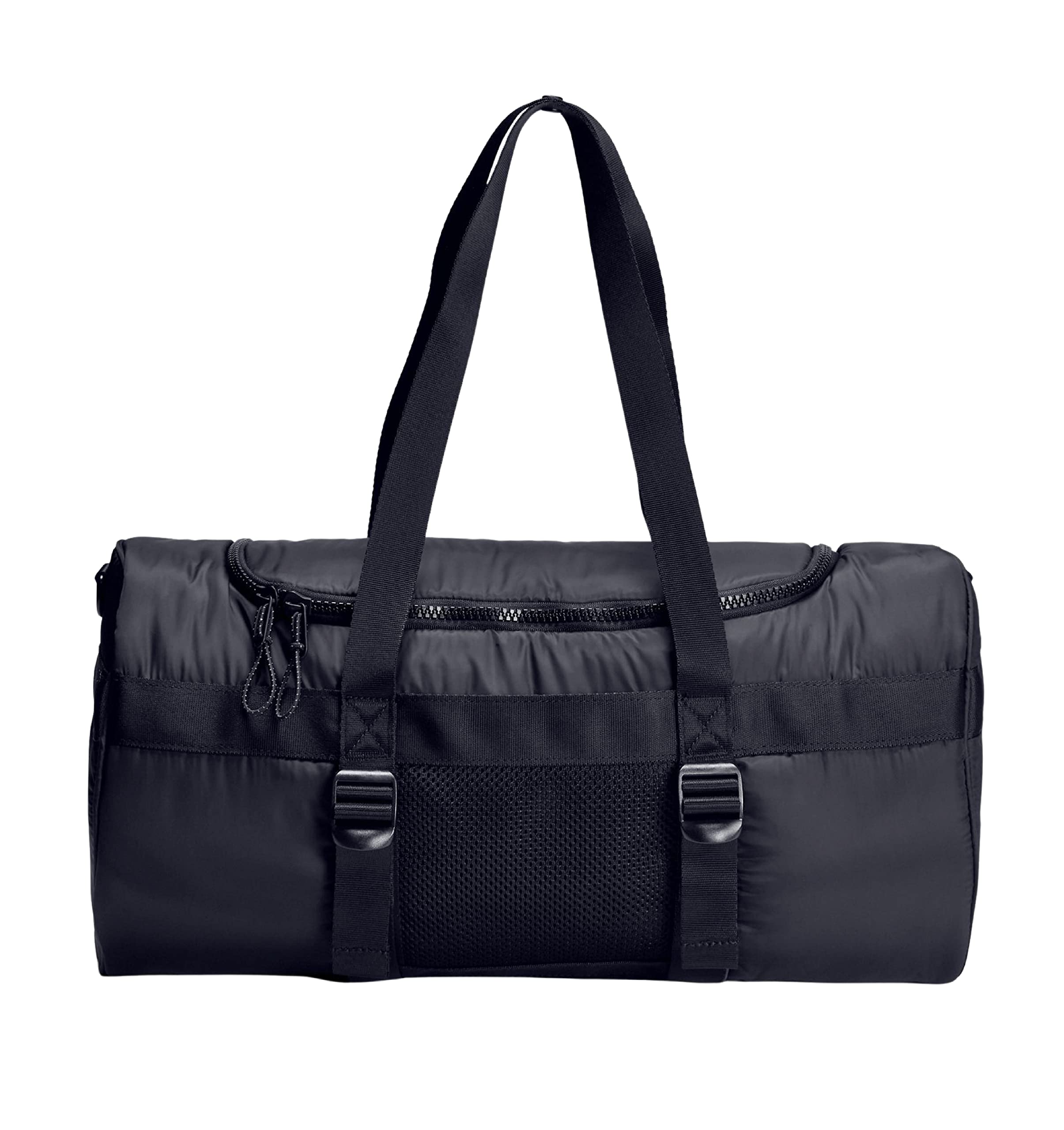 Under Armour Women's Motivator Duffle Sport Bag - Large Gym Bag for Workout, Travel & Sports - Black (Perfect for Fitness, Yoga & Weekend Getaways)